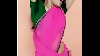 hot and sexy desi indian girl neha showing body in red saree to boyfriend before sex