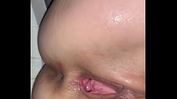big booty brunette slut nikita denice is oiled up for rough anal