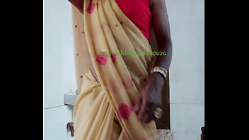 indian sandhya bhabi removing saree to nude videos