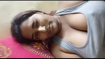 hot mom show her half boob to son