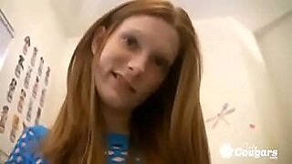 shemale cums in womans pussy and her mouth