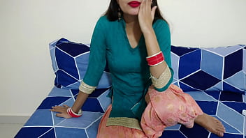 beautiful indian woman removing saree