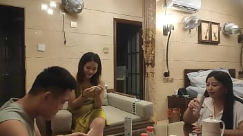 young chinese blind fold fucking secret